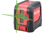 Laser zelený liniový, křížový samonivelační, 1H 1V