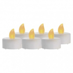 LED dekorace – čajová svíčka bílá, CR2032, vnit...
