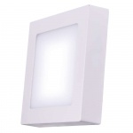 LED přisazené svítidlo PROFI, čtvercové, bílé, ...