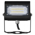 LED reflektor AGENO 15W, černý, neutrální bílá