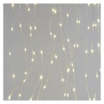 LED vánoční drop řetěz – záclona, 1,7x2 m, venk...