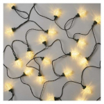 LED vánoční řetěz – šišky, 9,8 m, venkovní i vn...