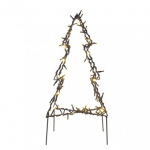 LED vánoční stromek kovový, 50 cm, venkovní i v...
