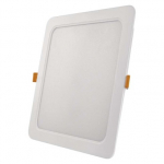LED vestavné svítidlo RUBIC, čtvercové, 24W neu...