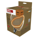 LED žárovka DECO G130SRA / E27 / 4 W (22 W) / 2...