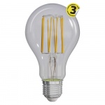 LED žárovka Filament A70 12W E27 teplá bílá