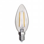 LED žárovka Filament Candle 2,2W E14 neutrální ...