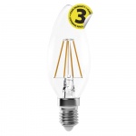 LED žárovka Filament Candle 4W E14 neutrální bílá