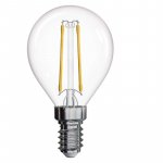 LED žárovka Filament Mini Globe 2,2W E14 neutrá...