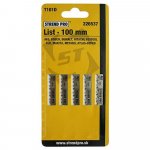 List do přímočaré pily T101D 100mm, 6z, dřevo, 5ks