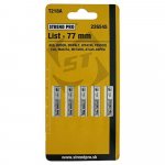 List do přímočaré pily T218A 77mm, 21z, kov, 5ks