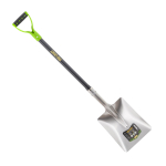 Lopata AL (2mm) rovná 24,5x115cm se sklolaminát...