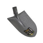 Lopata srdcová ocelová (kladívkový lák) bez nás...