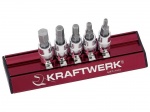 AKCE KW Sada 1/4" nástavců Inbus 1/8"...