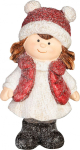 MagicHome Vánoční dekorace, dívka, 5.5x9x15.5 cm
