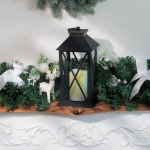 MagicHome Vánoční Lucerna, LED Teplá Bílá, 3xAA...