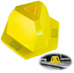 Magnetické klobouky - žluté - 444030030