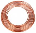 Měděná brzdová trubka, průměr 4,75 mm, délka 5 ...