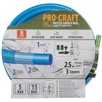 Modrá zahradní hadice Procraft PR-3KGH1925F | P...