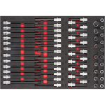 Nástrčné hlavice s bity v pěnové výplni, Imbus,...