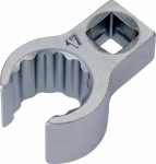 Nástrčný očkový polootevřený klíč, 17 mm, 3/8&q...