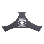 Nůž křovinořezu (D255*25.4) 3T vroubkovaný PROC...