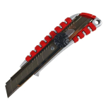 Nůž odlamovací s aretačním kolečkem, 18 mm, kov...