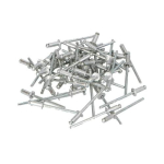 Nýty hliníkové 3,2 x 8 mm, 50 ks, FASTER TOOLS