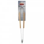 Obraceč BBQ Grill nerez, dřevěná rukojeť, 45cm