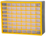 Organizér na stěnu SBx3045-G, 64 zásuvek, 500x1...