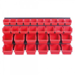 Organizér závěsný s 30 boxy, 800 x 165 x 400 mm