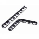 Palisada okraj 8000x57mm černá