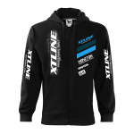 Pánská mikina se zipem černá | velikost L