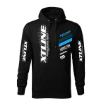 Pánská mikina se zipem černá | velikost XXXL