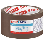 Páska balicí Basic, 50 m x 48 mm, hnědá, TESA