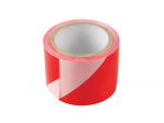 Páska výstražná červeno-bílá, 75mm x 250m, PE, ...
