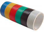Pásky izolační PVC, sada 6ks, 19mm x 18m, (3m x...