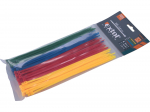 Pásky stahovací barevné, 200x3,6mm, 100ks, (4x2...