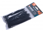 Pásky stahovací na kabely černé, 100x2,5mm, 100...
