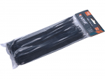 Pásky stahovací na kabely černé, 200x3,6mm, 100...