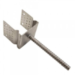 Patka kotevní do betonu Typ U, 100 x 80 x 4, s ...