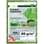 Plachta 80g ZELENÁ, 2x6m