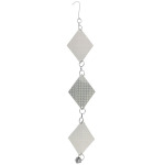 Plašič ptáků Spirála, reflexní, s rolničkou, 50cm