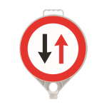 Plastová (PPC) dopravní výstražná značka "...