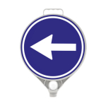 Plastová (PPC) dopravní výstražná značka "...