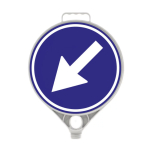 Plastová (PPC) dopravní výstražná značka "...