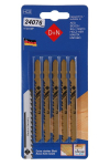 Plátky do přímočaré pily HCS 75/1.7mm 5ks 32940