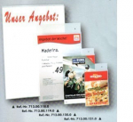 Plexi držák A5 oboustranný k zavěšení - 713001200