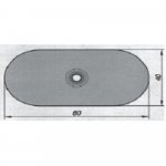 Podložka izolační PIP 40/80 C ocel