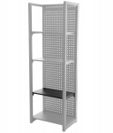 Police do regálu TJA680, černá - TJA680S